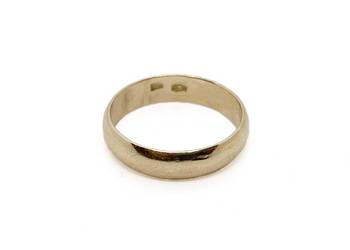 Złota Obrączka Próby 585 2,79g Rozmiar 12 Ocechowana