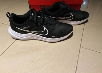 Buty Sportowe Męskie Czarno Białe Nike rozm 46 Downshifter 12 jak Nowe