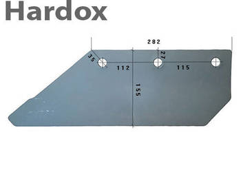 Lemiesz 300hektarów HARDOX 625037/L części do pługa KUHN