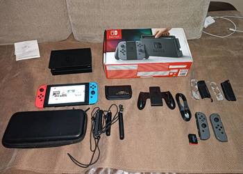 Konsola Nintendo Switch cwf duży zestaw
