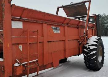 Rozrzutnik obornika Orange 12t łańcuchy hakowe Rolland Jeantil