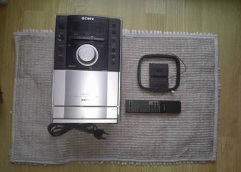 Mini wieżą Sony CMT-eh10 ,antena ,pilot sony