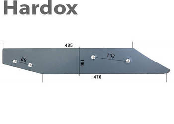 Płoza długa HARDOX 27991106/L WP-210 Y do pługa RABEWERK
