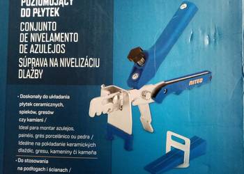 Zestaw do poziomowania płytek, gresów+Szczypce Nowy 150szt