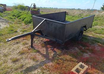 Przyczepka, dwukolka, ciezka