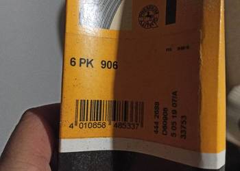 6PK906 PASEK WIELOKLINOWY - 1987946027 Volkswagen Seat skoda Audi