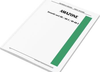 Amazone RP-AD 2 tabele wysiewu instrukcja