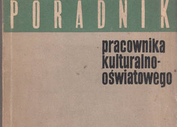 (02998) PORADNIK PRACOWNIKA KULTURALNO OŚWIATOWEGO (ZADANIA