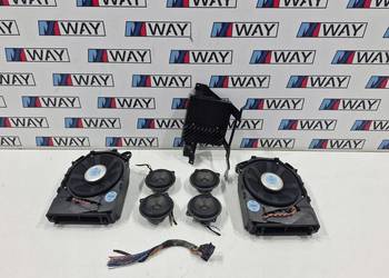 BMW E60 E61 SYSTEM NAGŁOŚNIENIA HI-FI KOMPLET 9144202 9143147 6934025