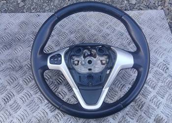 Kierownica skórzana multifunkcyjna Ford Fiesta mk7 VII 34126988A, 08-12r