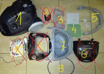 Electrolux Ultrasilencer Z3370 - CZĘŚCI !!!