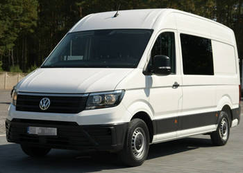 Volkswagen Crafter 7-osob. Doka-Brygadowy 2.0/140KM L3H3 MAX Volkswagen Crafter 7-osob. Doka-Brygadowy 2.0/140KM L3H3 MAX