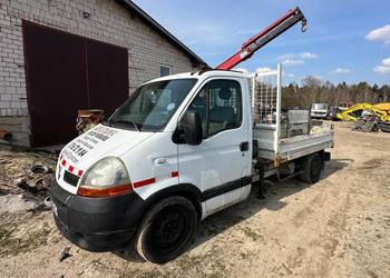 RENAULT MASTER II 2.5 DCI HDS Żuraw Skrzynia
