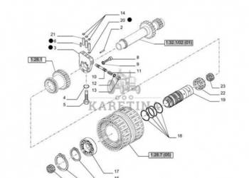 New Holland T6010 T6090 T6070 Kolektor 47128751