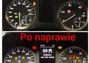 Naprawa licznika brak podświetlenia wyświetlacza Mercedes W447 Vito V-klase