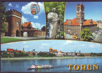 Kart. Poczt. Toruń - widoki ** 2002