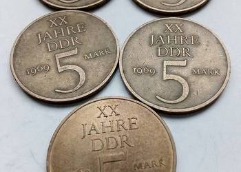 NIEMCY-5 MAREK-1969 r-5 SZTUK (XXLAT DDR)