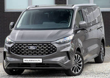 Ford Tourneo Custom 8-OSÓB 170KM L2H1 szklany dach pakiet Exclusive nagłoś…