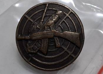 Odznaka Wojskowa, sygnatura Elektro Poznań, 19mm (Kolekcje, odznaczenia)