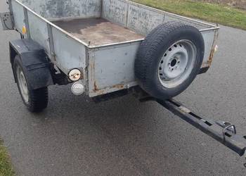 Przyczepka lekka Sam na resorze