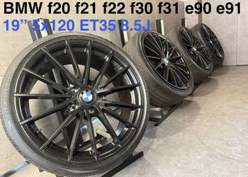 19 cali BMW f20 f21 f22 f30 f31 f32 e90 e91 e92 felgi koła komplet z oponam