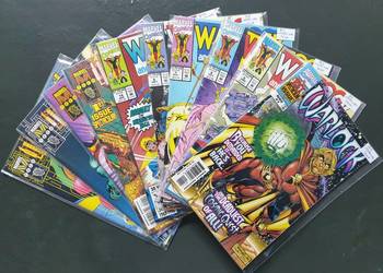 Warlock - zestaw 10 oryginalnych komiksów Marvel USA
