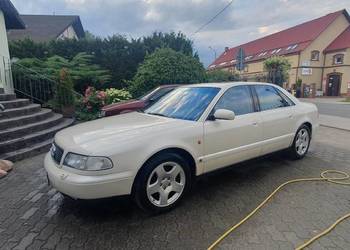Audi A8 4.2 V8 q. (nowy rozrząd, welur, el.kier., roleta, hak, OC do 03/27)