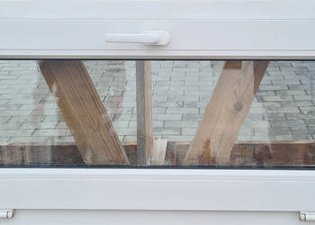 OKNA KacprzaK 112X47 OKNO Używane Plastikowe PCV