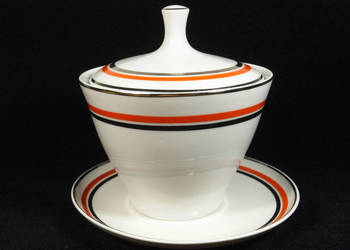 Ćmielów Serwis filiżanek do kawy herbaty na 8 osób KOMPLETNY