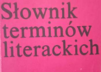 Słownik terminów literackich kolekcje unikaty