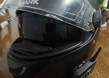 Kask Shark Skwal 2 Rozmiar S. Czarny mat. LED