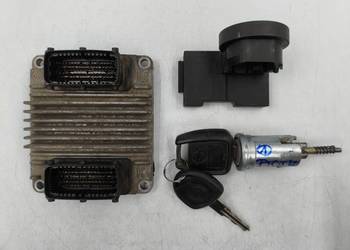 Sterownik Silnika Opel Astra G 1.6 16v Z16XEP 12211330 ZESTAW