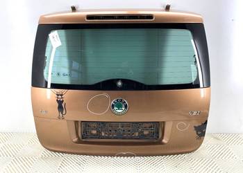 KLAPA TYŁ SKODA YETI Crossover 09-17 Oranzova Terracotta