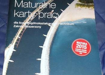 Oblicza geografii 3 - Maturalne karty pracy - Marian Kupczyk