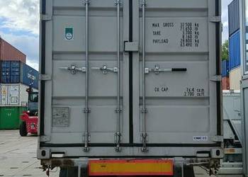 Nowy kontener morski 12 metrowy, 40 High Cube, One Way – NEW