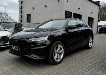 Audi Q8 S Line340KMHUDB&O 3DPanoramaWentyle+MasażRadarMatrix4xAC