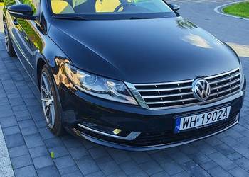 Czarny Volkswagen CC VOLKSWAGEN CC 4x4 4motion 2013/14 diesel super stan