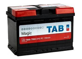 Akumulator78Ah 750A  TAB Magic DARMOWY DOWÓZ