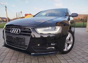AUDI A4 B8 LIFT 2013 2.0TDI 150KM NAVI ALU KLIMA CZUJNIKI SERWIS CZARNA