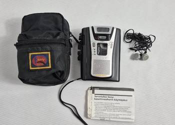 SONY TCM-465V Cassette-Corder – STAN BARDZO DOBRY + Akcesoria