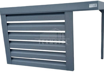 Osłona klimatyzatora pompy ciepła 80x40x70cm antracyt TS549