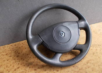 renault LAGUNA 2 02r 1.8 16v kierownica skórzana airbag