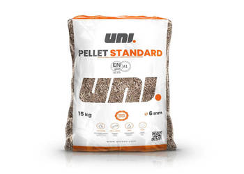 Pellet drzewny "Uni Pellet Standard " EN PLUS A1 Super Jakość 6 mm
