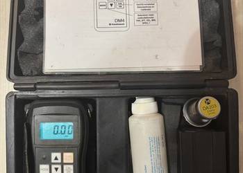 Grubościomierz ultradźwiękowy Krautkramer DM4 + 2 głowice, wzorzec