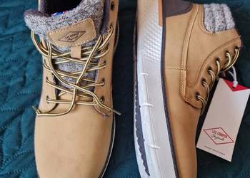 NOWE Buty męskie LEE COOPER, trapery, zimowe, rozm. 42, musztardowe