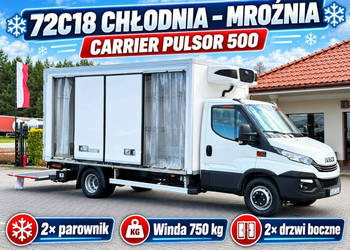 Iveco Daily 72C18 Mroźnia Ściana Grodziowa Podwójny Parownik Agregat CARRI…