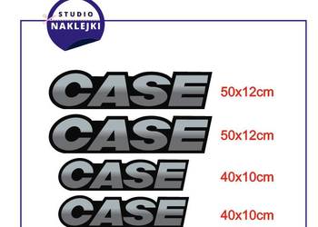 Naklejki Case koparka ładowarka Nalepki