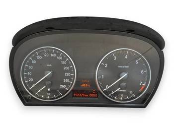 LICZNIK ZEGARY 9143819-01 BMW E90 E92 E93 2.0 B Benzyna 192 329km eu 07-12