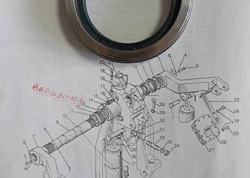 Uszczelniacz wału monoblok MTZ Pronar 8204635091