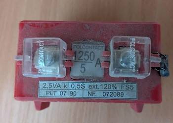 Przekładnik prądowy Polcontact JSN2 1250/5A – Klasa 0.5S, 9 sztuk